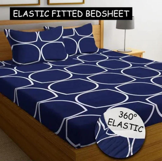 All Round Elastic Fitted Double Bedsheet