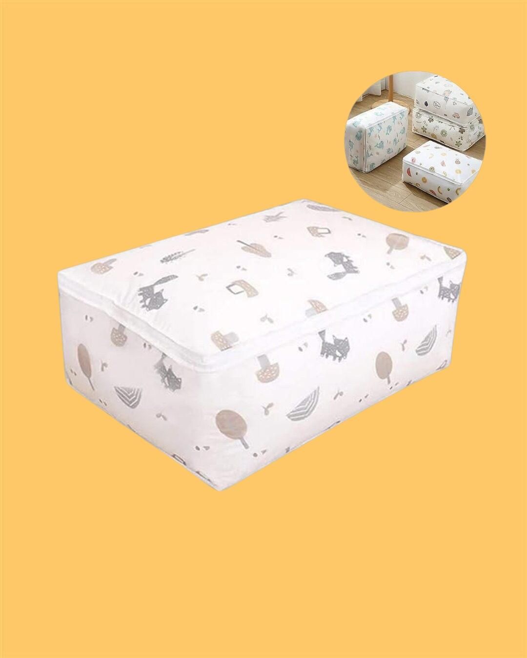 Blanket Storage Bag Under-Bed Quilt Clothes Storage Bag Pack Of 1